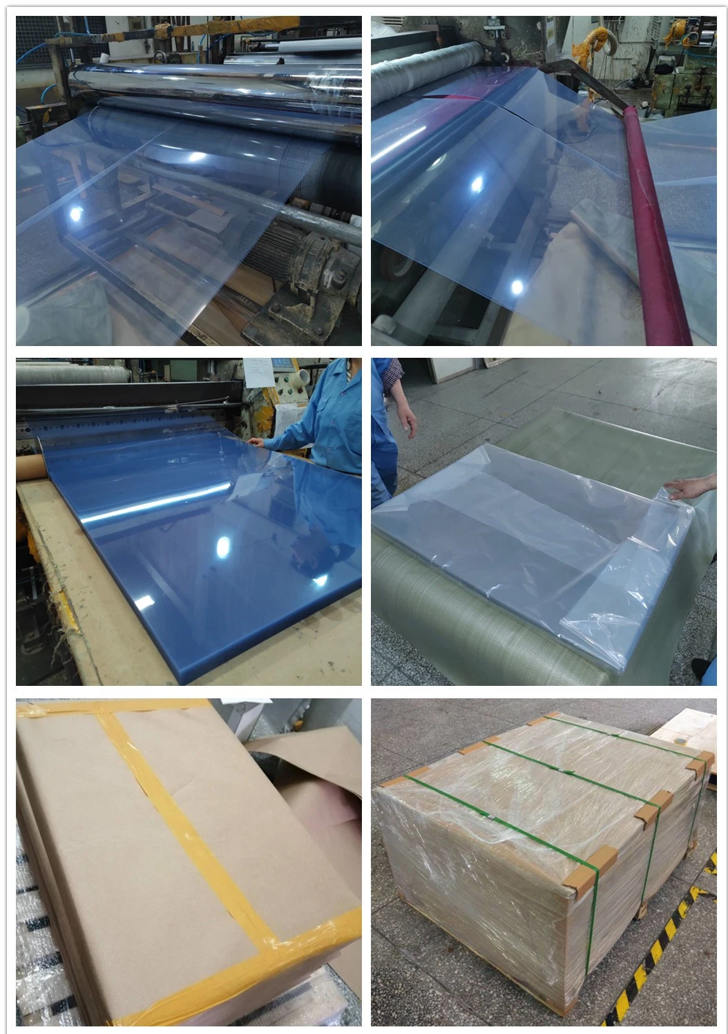 High Transparent Super Thick Clear Plastic Rigid PVC Sheet