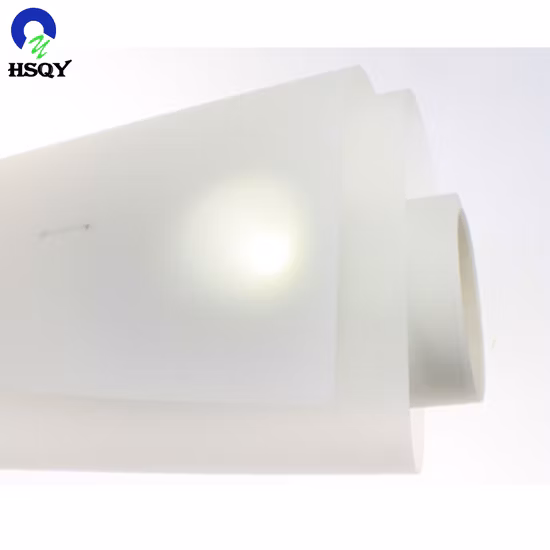 매트 화이트 PVC 경질 플라스틱 시트